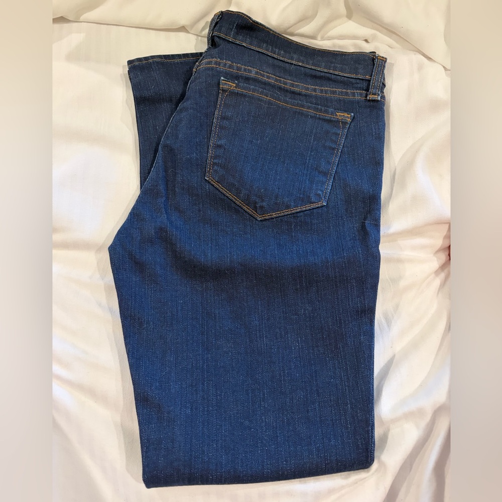 J Brand Daphne Dark Blue Skinny Leg Jeans Size 31 Rare